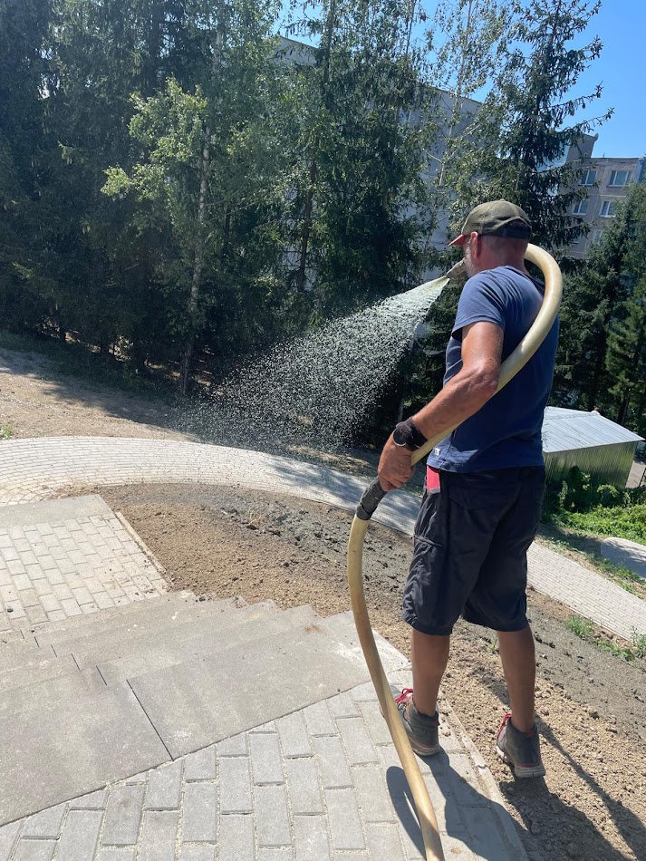 Hydroosev a spevňovanie svahu